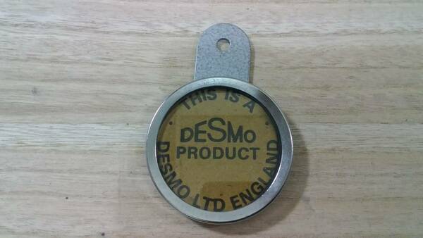 DESMO（デスモ）製 LICENCE HOLDER（ライセンス TAX ディスクホルダー） 当時物 未使用 NOS品 イギリス製