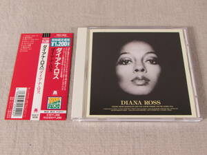 中古CD ダイアナ・ロス　DIANA ROSS 帯付き　オリジナルソロアルバム　マホガニーのテーマ　ラヴ・ハング・オーヴァー