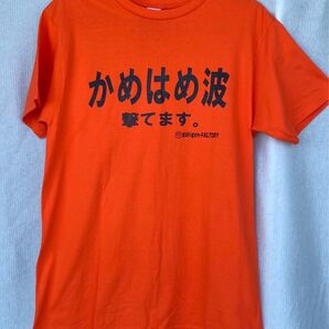クーポン使用で1500-1800円!新品タグ付き★パロディTシャツ★ユニL sizeオレンジ