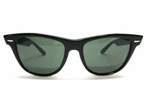 未使用に近い 70's “芯なし”B&L RayBan WAYFARERⅡ/G-15 ボシュロム レイバン ウェイファーラー2/サングラス/USA/アメリカ/米国製_画像2