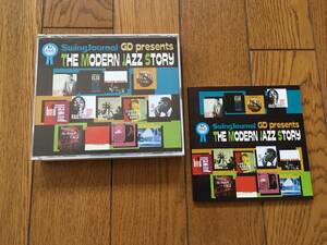 ★2枚組！約70ページ 豪華ブックレット付！スイングジャーナル ゴールドディスク プレゼンツ SwingJournal GD presents モダン・ジャズ物語
