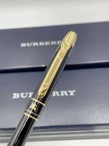 バーバリー　多機能ボールペン　ツイスト式　ブラック×ゴールド　未使用品　BURBERRY 万年筆　シャーペン　_画像5