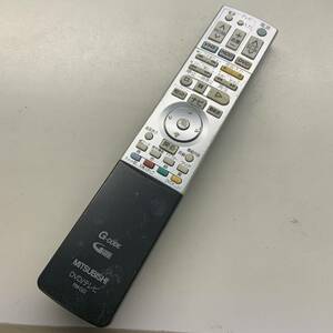 【K-3-207】三菱 MITSUBISH RM-D22 (DVR-DV7000 DVR-DV6000 DVR-DV740 DVR-DV635用) DVD/テレビリモコン