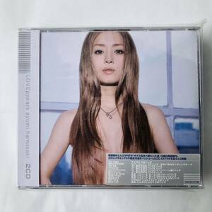 ● 未開封 CD 2枚組 浜崎あゆみ LOVEppears アルバム AVCD-11740/B 1999/11/10 定価3570円 524