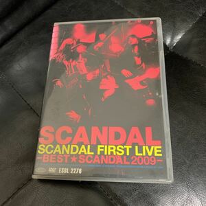 SCANDAL スキャンダル FIRST LIVE BEST SCANDAL 2009 LIVE DVD 