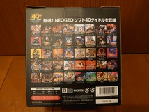 SNK 40th NEOGEO mini ネオジオミニ エスエヌケー 40周年 ネオジオ ミニ 新品未開封 入手困難 即納_画像2