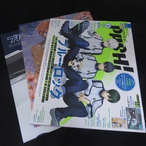 付録付(クリアファイル＆ポスター) 美品★雑誌 『PASH! パッシュ! 2023年 3月号』 ■送170円 佐々木と宮野/ブルーロック/魔道祖師 完結編●