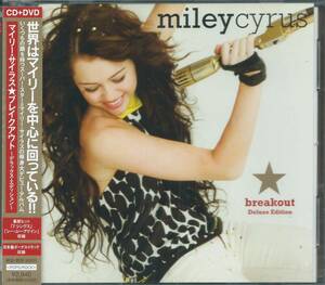 MILEY CYRUS / Breakout [Deluxe Edition] AVCW-13101/B 国内盤 CD/DVD マイリー・サイラス / ブレイクアウト DVD付限定盤 4枚同梱発送可能