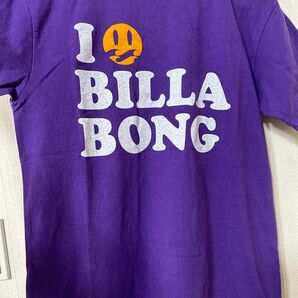 BLLABONG ビラボン ティシャツ 半袖 メンズ Mサイズ 紫色 パープル
