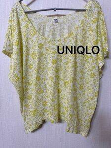 UNIQLO ユニクロ トップス　半袖　Lサイズ 花柄