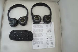 [M4802] Cadillac Escalade Bluetooth headphone x2 remote control * beautiful goods *