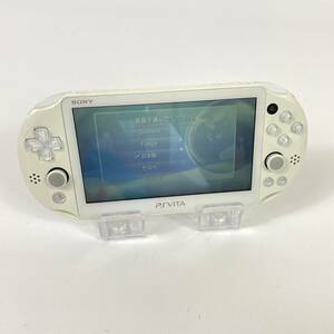 Sony PlayStation Vita PCH-2000 ホワイト 動作品　初期化済　ソニー　プレイステーション　PS 0864