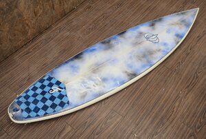 遠方配送不可 引取歓迎 現状品 combat Caruers サーフボード【5’11’’・18 1/2’’・2 9/32】