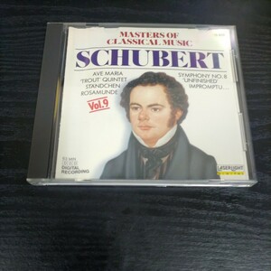 F.SCHUBERT MASTERS OF CLASSICAL MUSIC　シューベルト