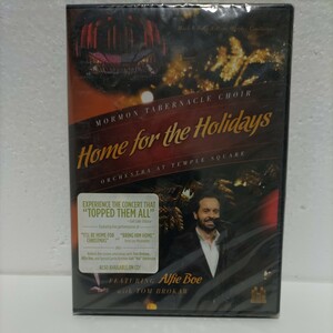 未開封　Home For The Holidays Mormon Tabernacle Choir & Orchestra At Temple Square 　DVD　モルモンタバナクル合唱団＆オーケストラ