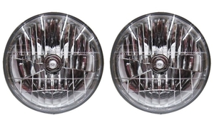  Jimny JA11C JA12C JA22W Stanley round head light clear left right set (2 pieces set ) FH-03