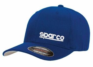 SPARCO（スパルコ） ベースボールキャップ CAP FLEX-FIT 2019 ブルー Lサイズ・XLサイズ