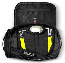 SPARCO（スパルコ） BAG ダッフルバッグ ブラック DAKAR-L DUFFLE BAG_画像3