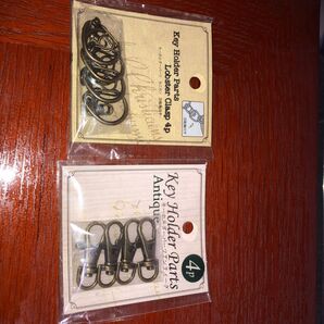 キーホルダーパーツ 2種