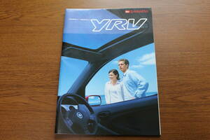  Daihatsu YRV main catalog accessory catalog attaching free shipping.. (001)