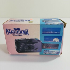 80s チープ コンパクトカメラ 25mm PANORAMA CAMERA パノラマカメラ GF レッド 未使用品 ジャンク フィルムカメラ