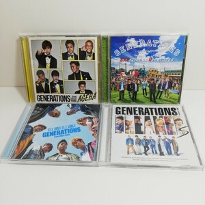 GENERATIONS ジェネレーションズ CD＋DVD 4枚セット [AGEHA DREAMRS EXPERIENCE GREATNESS F.L.Y.BOYS F.L.Y. GIRLS]