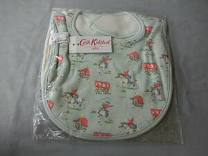 ★値下げ★新品　未使用　キャスキッドソン　スタイ　よだれかけ　２枚セット　Cath Kidston　白　水色　馬柄　