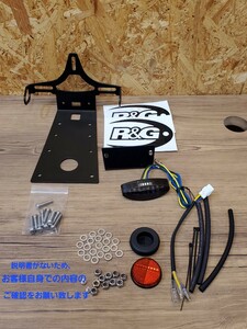 RES047 R&G(a-ru and ji-) fenderless kit black XSR900 22 RG-LP0346BK