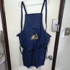  unused goods jeans Indy ko dyeing soru Mac apron apron antique postage 185 jpy other 