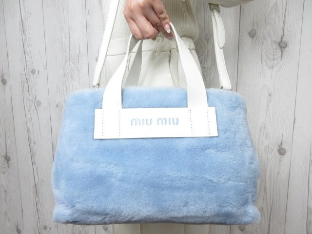 ヤフオク! -「ファー バック」(かばん、バッグ) (ミュウミュウ)の落札