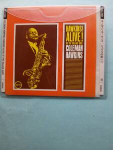 【送料112円】ソCD4224 Coleman Hawkins Hawkins! Alive! At The Village Gate 名盤　ジェリコの戦い+2 /ソフトケース入り