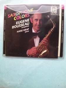 【送料112円】ソCD4261 Eugene Rousseau, Hans Graf Saxophone Colors /ソフトケース入り