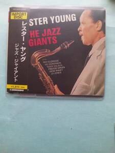 【送料112円】ソCD4332 LESTER YOUNG THE JAZZ GIANTS直輸入盤 /ソフトケース入り