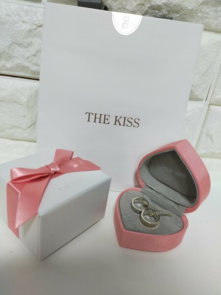 ザキッス THE KISS リングデザイン ペアネックレス 2個セット