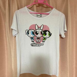 Tシャツ　パワーパフガールズ　パワパフ　半袖　 半袖Tシャツ　カートゥーンネットワーク　ブロッサム　バブルス　バターカップ　ロンT