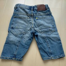 H&M キッズ　110cm デニムハーフパンツ ショートパンツ　子供　ジュニア　エイチアンドエム　美品　2-11_画像2