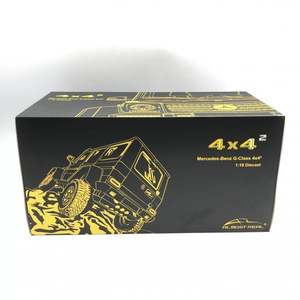 【中古】ALMOST REAL 1/18 メルセデス ベンツ G500 4x4 2(エレクトリックビームイエロー) ミニカー[249008205629]