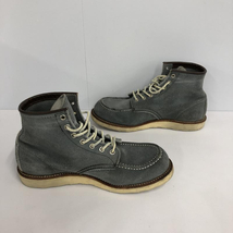 【中古】RED WING レッドウイング 8143 モックトゥ 27.5cm 水色 スレートブルー アイリッシュセッター ブーツ[240010343437]_画像4