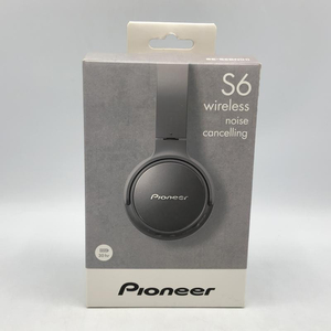 【中古】Pioneer パイオニア SE-S6BN グレー ワイヤレスノイズキャンセリングヘッドホン[240010377619]