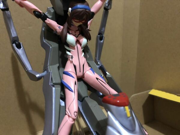 外箱付 figma #079 2010年 原型師:桜井美希 真希波 マリ イラストリアス プラグスーツ ビーストモード付 Evangelion フィギュア