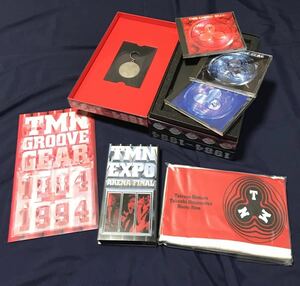 1994年TMN GROOVE GEAR★Tシャツ・キーホルダー未開封TM NETWORK TMネットワーク 小室哲哉 宇都宮隆 木根尚登