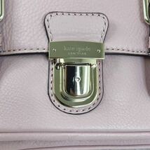 kate spade NEW YORK　ケイトスペード　レザー　2way　ショルダー　ピンク　3-12-5_画像8