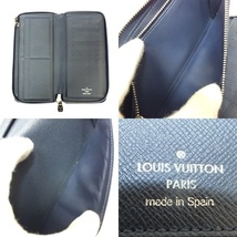 LOUIS VUITTON ルイヴィトン M30510 ジッピー ウォレット ヴェルティカル タイガ 長財布【送料無料】中古品　used AB_画像6