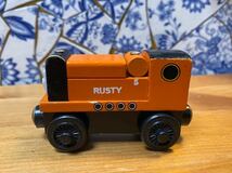 【すぐ発送】きかんしゃトーマス ラーニングカーブ ラスティ RUSTY トーマス木製レールシリーズ_画像3