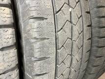 195/80R15 107/105L LT ブリヂストン BLIZZAK ブリザック VL1 4本セット スタッドレスタイヤ 中古 19年製 15インチ ハイエース キャラバン_画像4