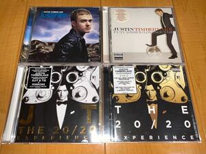 【輸入盤CD】Justin Timberlake アルバム4枚セット / ジャスティン・ティンバーレイク / Justified / The 20/20 Experience / 2 Of 2