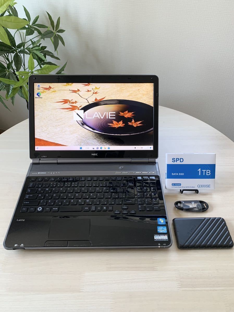 新品SSD1TB(1000GB) 新品メモリ16GB Core i7 LL750/F 最新Windows11