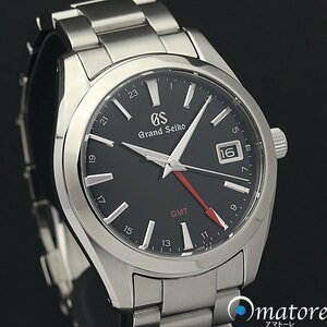 極上美品◎SEIKO セイコー GS グランドセイコー GMT ヘリテージコレクション メンズ クォーツ SBGN013 9F86-0AF0◎箱取説 修理明細