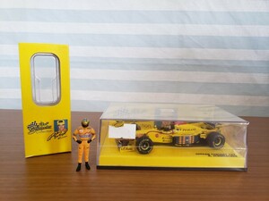 MINICHAMPS 1/43 JORDAN 197 Peugeot 1997 R.Schumacher ミニチャンプス　ジョーダン　F1 フォーミュラーカー　R.シューマッハ　フィギュア