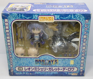 ◆新品未開封◆DOG DAYS ねんどろいど レオンミシェリ・ガレット・デ・ロワ　フィギュア